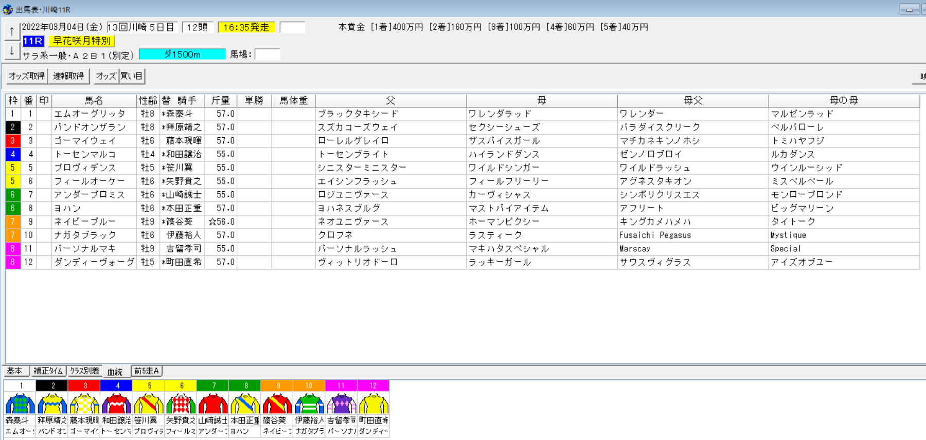 早花咲月特別22 川崎 予想 本命トーセンマルコ 血統フェスティバル 競馬予想ブログ 早花咲月特別22 川崎 予想 本命トーセンマルコ 血統フェスティバル 競馬予想ブログ