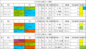 北九州記念2026過去データ